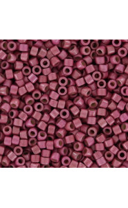 Miyuki delica Beads 11/0 - Duracoat galvanized matted hot pink DB-1840F